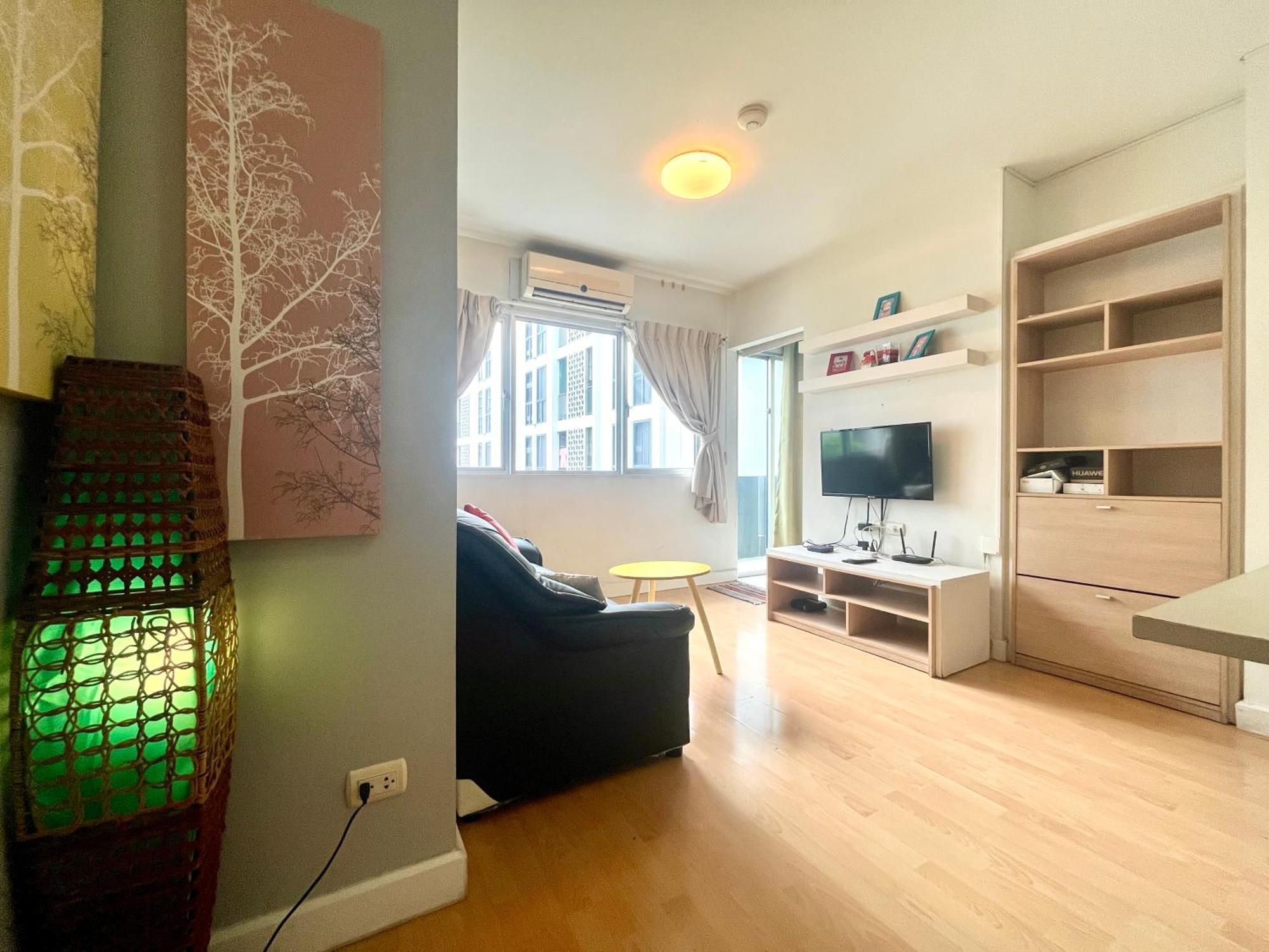 1Br Condo 5 Min To Bts 1000Mbps Fiber Wi-Fi Bangkok Exteriér fotografie