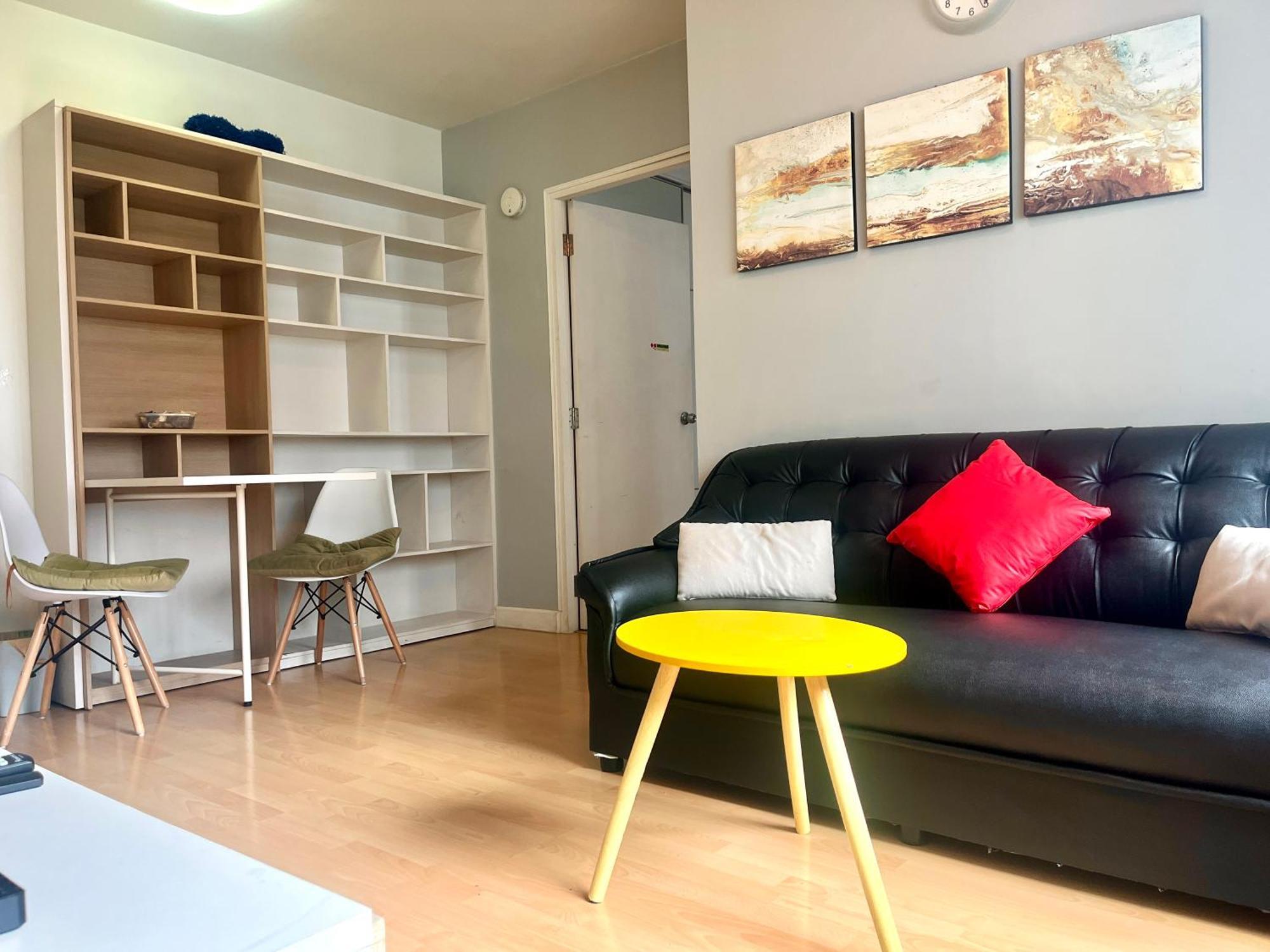 1Br Condo 5 Min To Bts 1000Mbps Fiber Wi-Fi Bangkok Exteriér fotografie